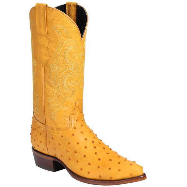 Buttercup Ostrich Print Authentic Genuine Real main image 1