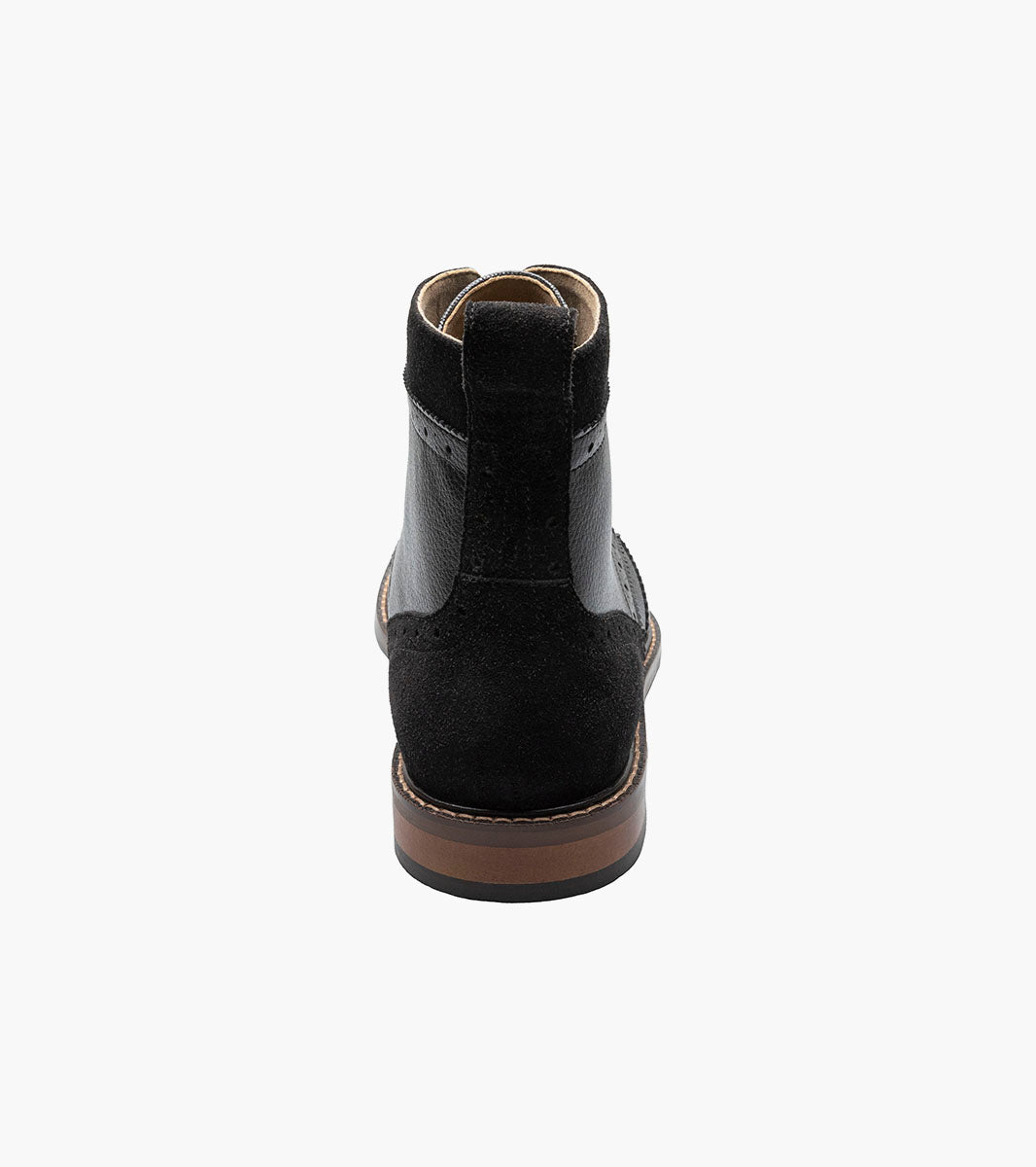 Stacy Adams FINNEGAN Wingtip Lace Up Boot Black Multi by Stacy Adams Shoes