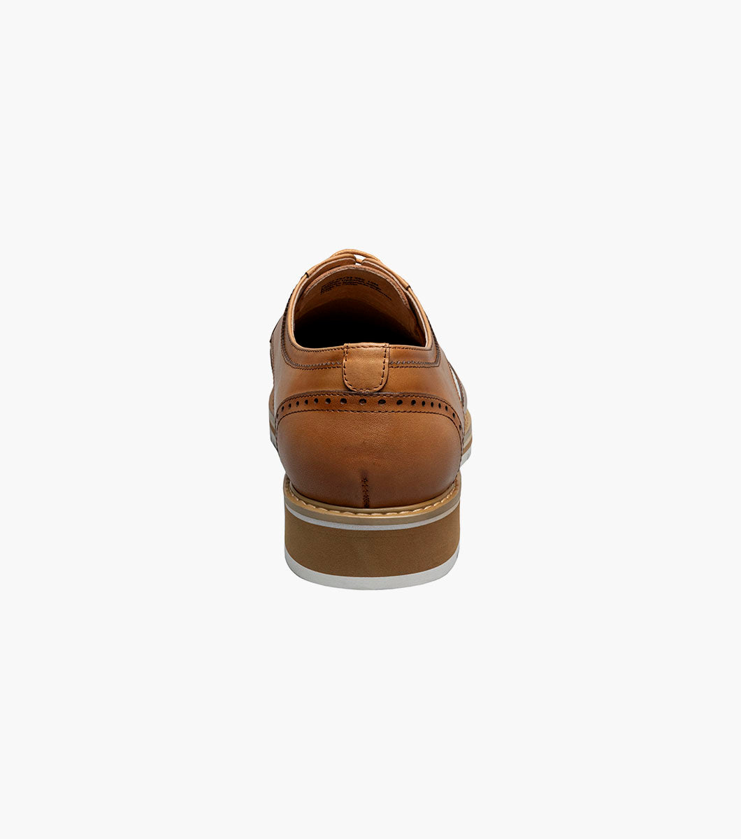 Stacy Adams BEAUMONT Wingtip Oxford Natural Multi by Stacy Adams Shoes
