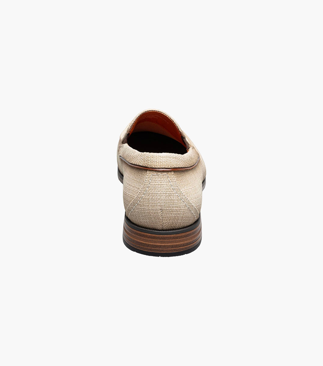 Stacy Adams RIDGELY Moc Toe Slip On Natural by Stacy Adams Shoes