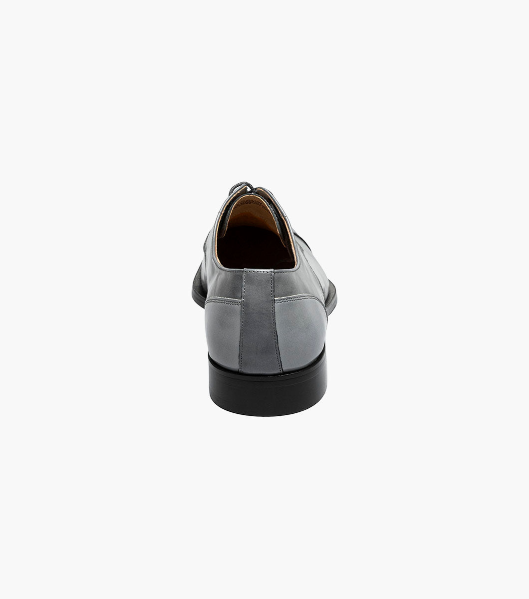 Stacy Adams PALMENTO Modified Cap Toe Oxford Gray Multi by Stacy Adams Shoes