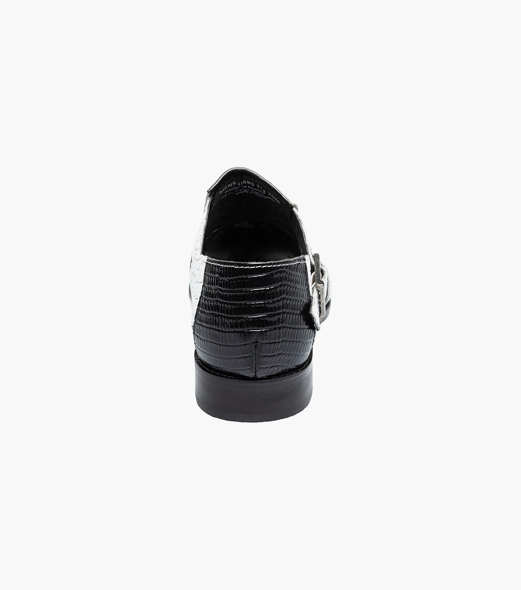 Stacy Adams CALANDRO City Sandal Black w/White by Stacy Adams Shoes