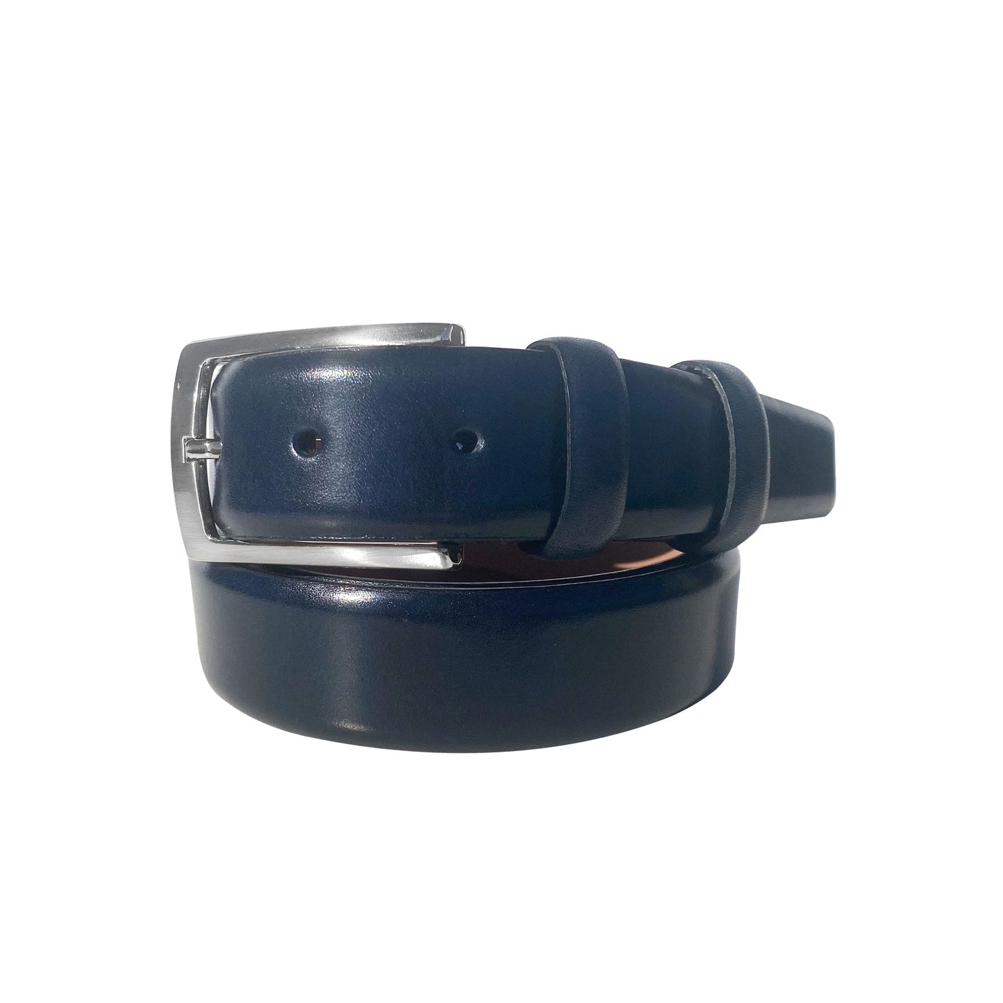 CBelt -1547 Plain Leather Belt - Black
