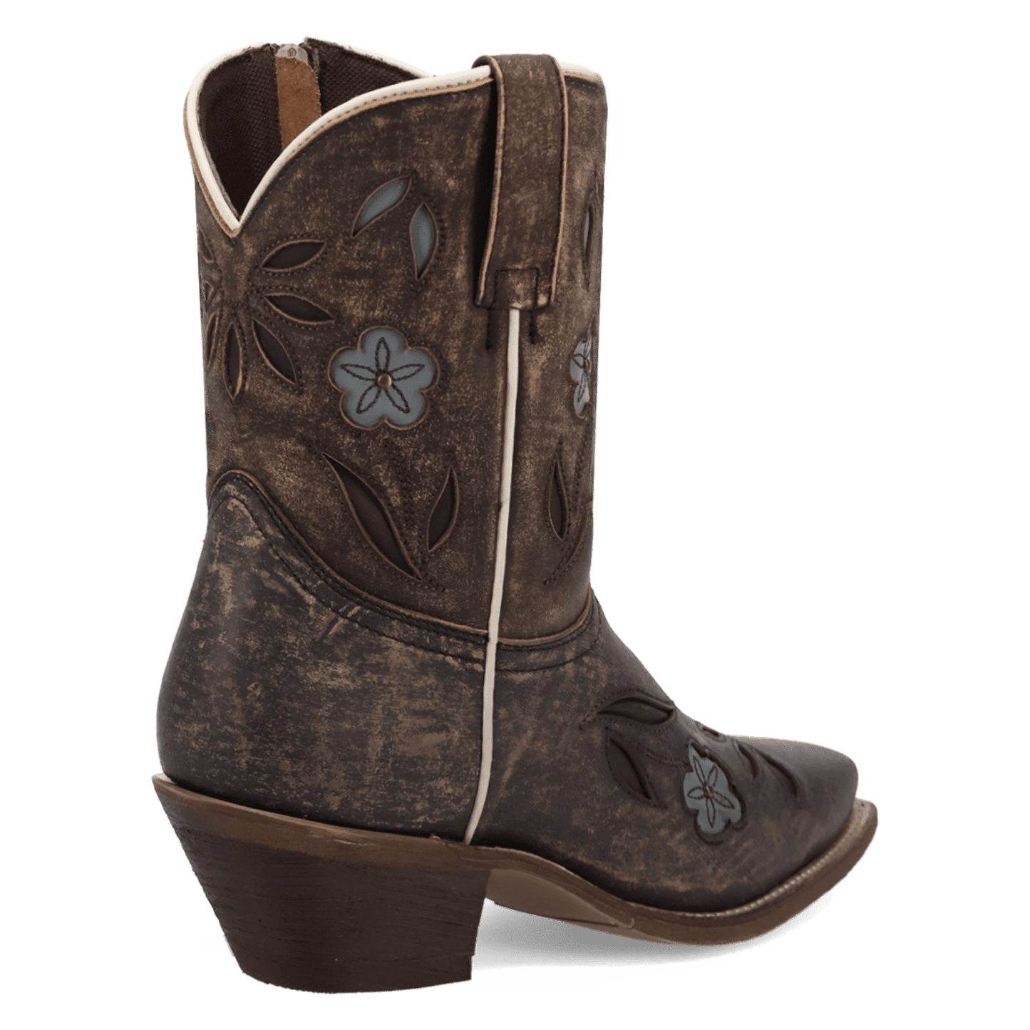 WILD PETAL LEATHER BOOTIE