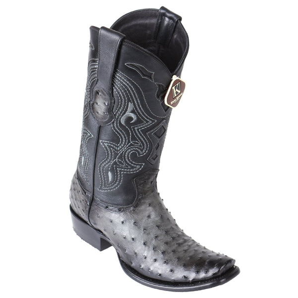 King Exotic Men's Dubai Toe Ostrich Boots main image 1