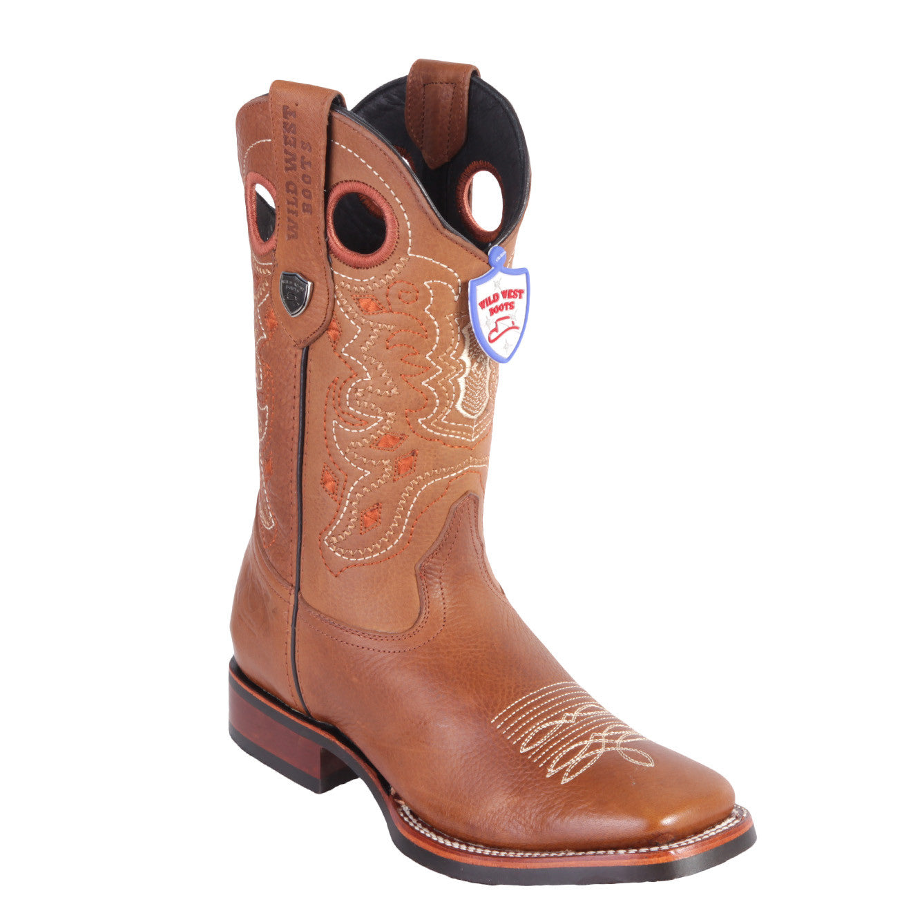 Mens Square Toe Cowboy Boots