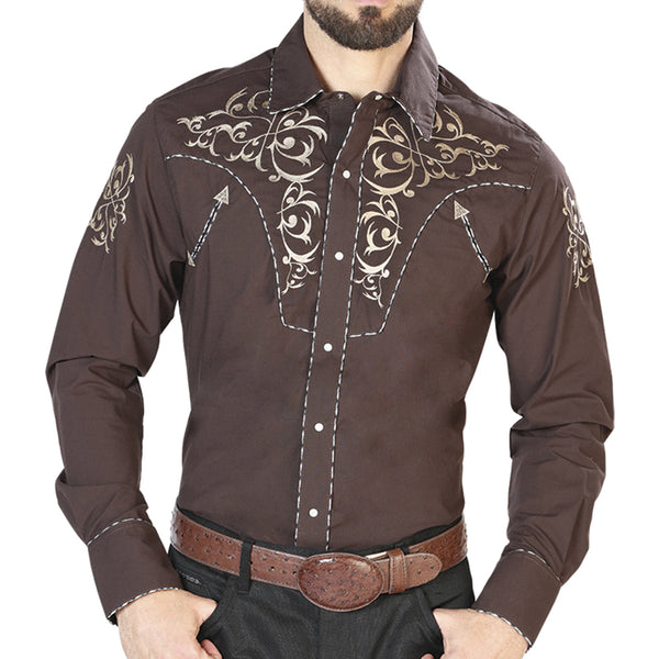 El General Brown Western Shirt 44307 main image 0