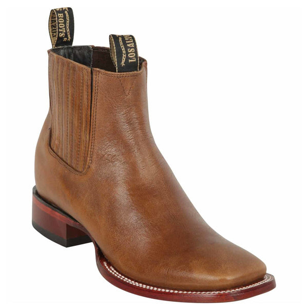 Grey Short Cowboy Boots main image 1