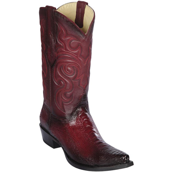 Honey Cowboy Ostrich Boots Snip Toe main image 1