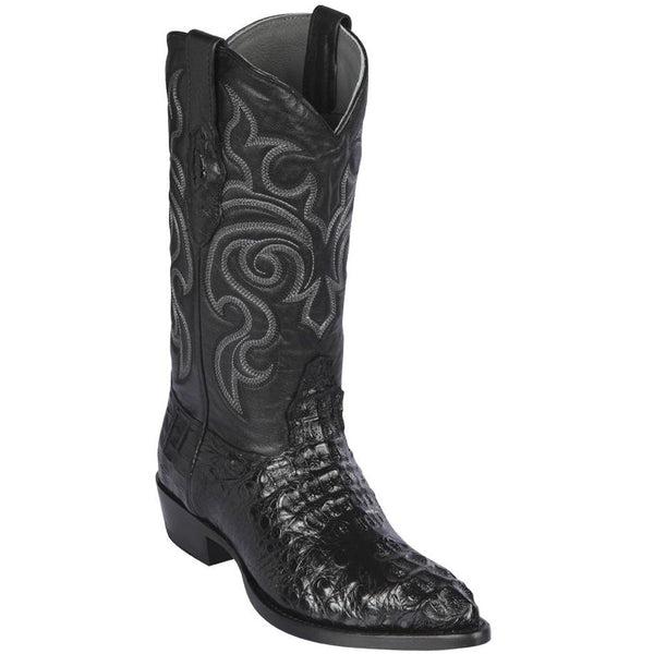 Tremaine Black Caiman Western Boot