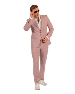 Blush Color Suit For Men - Mauve Suit - Wedding Slim Fit Suit - Men's Tuxedo USA