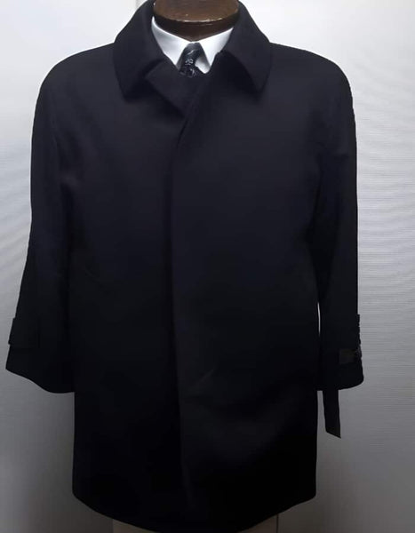 38 inch three button coat center-vent Ankle length Dress men's Overcoat main image 1