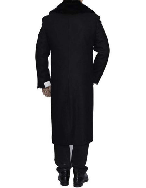 Men's Big And Tall Overcoat Long Men's Dress Topcoat -  Winter coat 4XL 5XL 6XL Camel main image 0