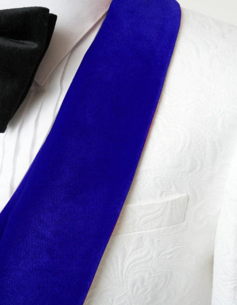 Blue Prom Suit - Blue Homecoming Outfits For Guys Double Breasted Lapel Blue main image 0