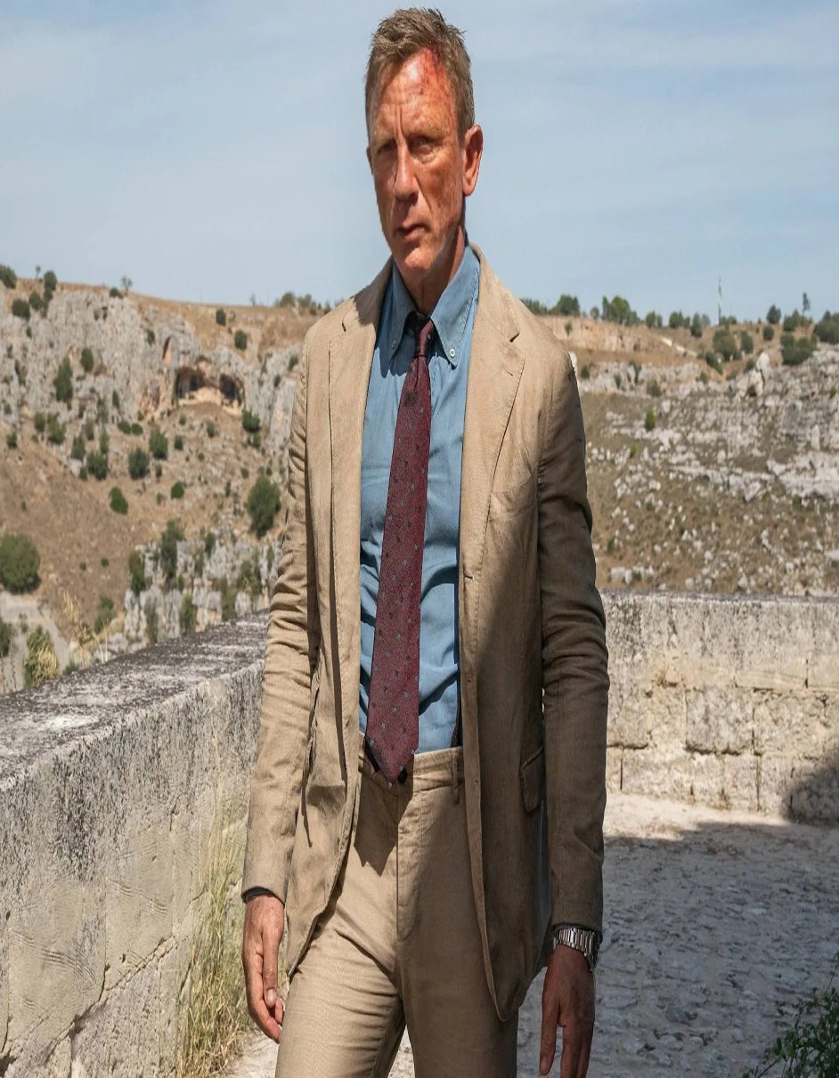 34 James Bond Costume - James Bond Notch lapel Suit 34 James Bond Costume - James Bond Notch lapel Suit