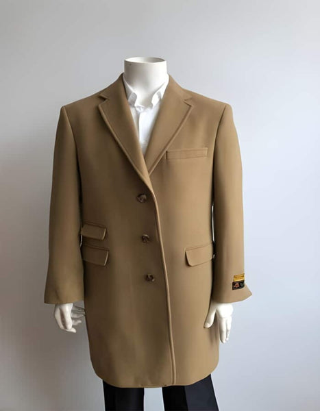 Men's Designer Men's Wool Men's Peacoat Sale Wool Fabric double breasted Style Coat For men Light Grey main image 1