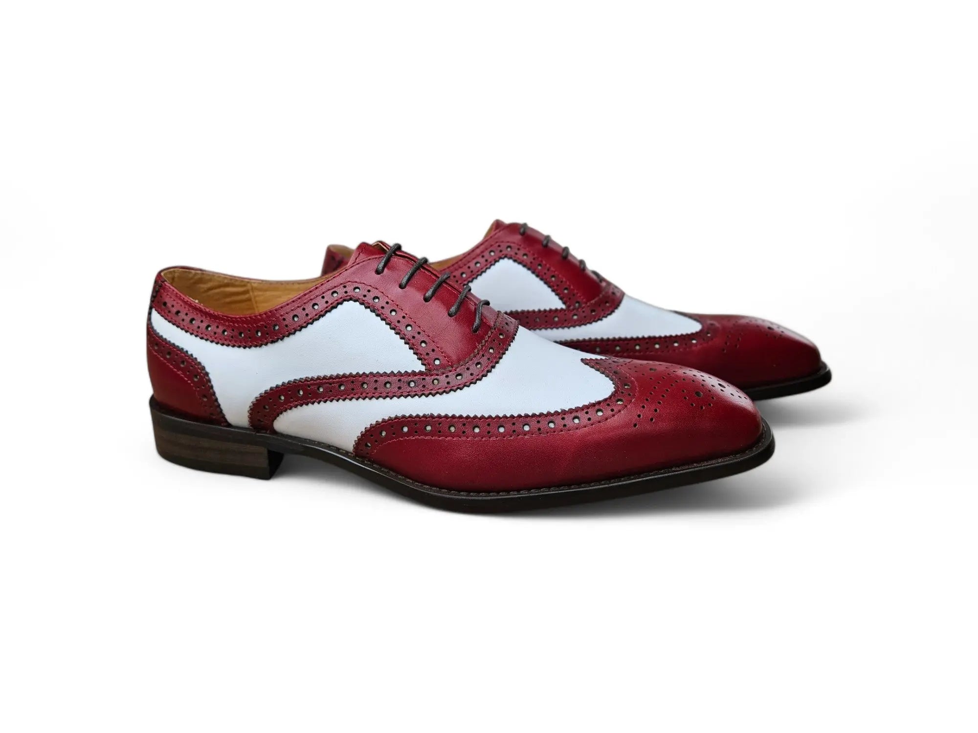 7 Contrast Two Tone Wingtip Oxford display picture 2