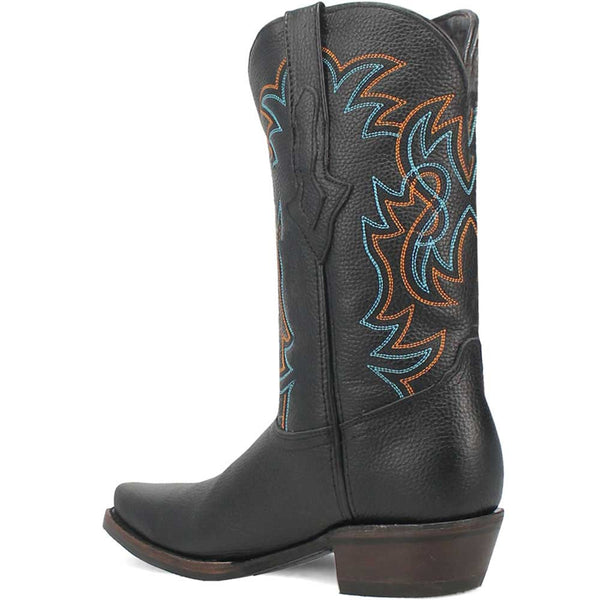 Dingo Gold Rush Stivali Western Uomo – Pelle, Suola TPR, Fodera Imbottita, Punta Affilata, Tacco Da Cowboy, Stivale Da Avventura Colorato, Altezza 30,5 Cm - 3