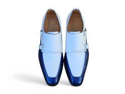 Double Monk Strap Two Tone