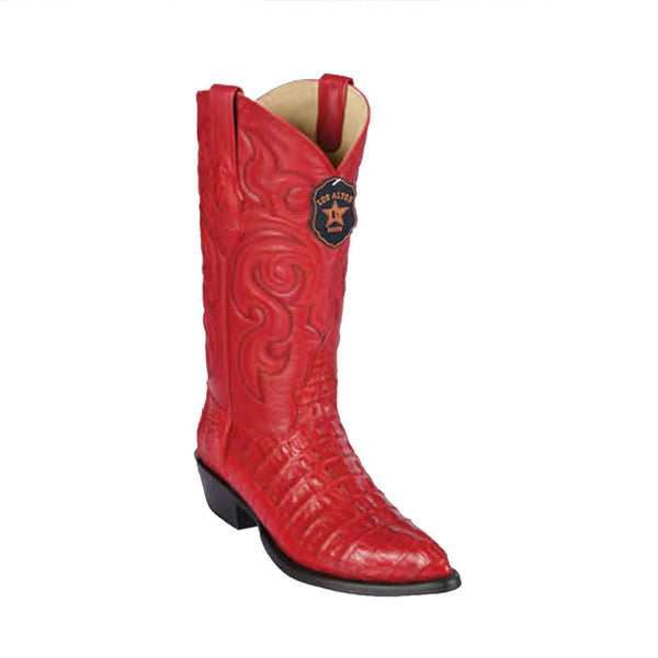 Los Altos Men's Oryx Genuine Caiman Tail Boots