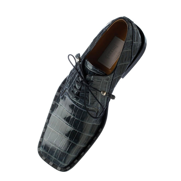 Alligator Shoes Ferrini Men's Tournasol Gold Square Toe main image 1