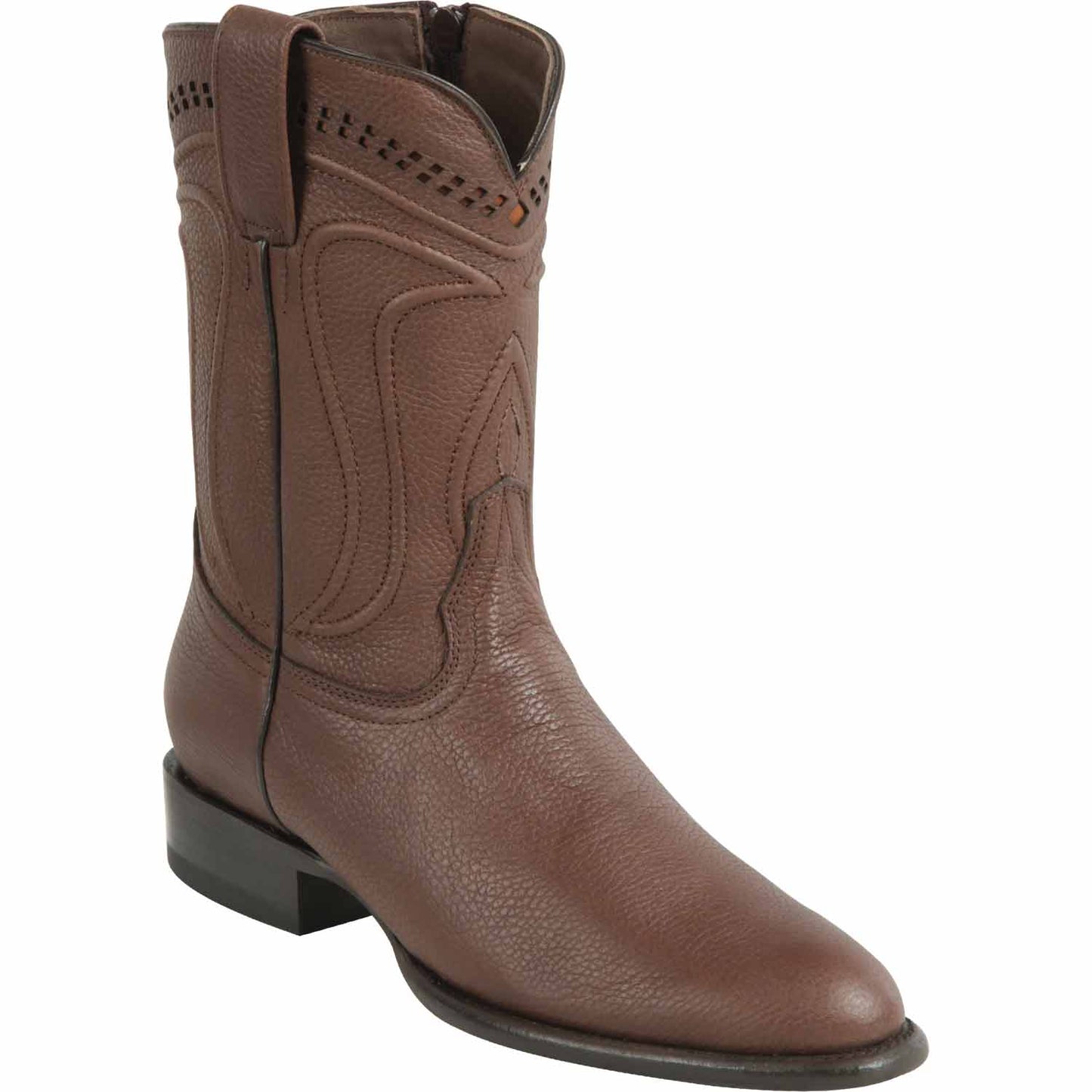 Men's Wild West Genuine Leather Roper Boots 269Z27