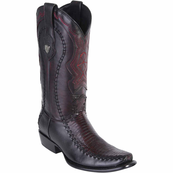 Men's Wild West Monster Fish with Deer Dubai Toe Short Boots 279BF10-B