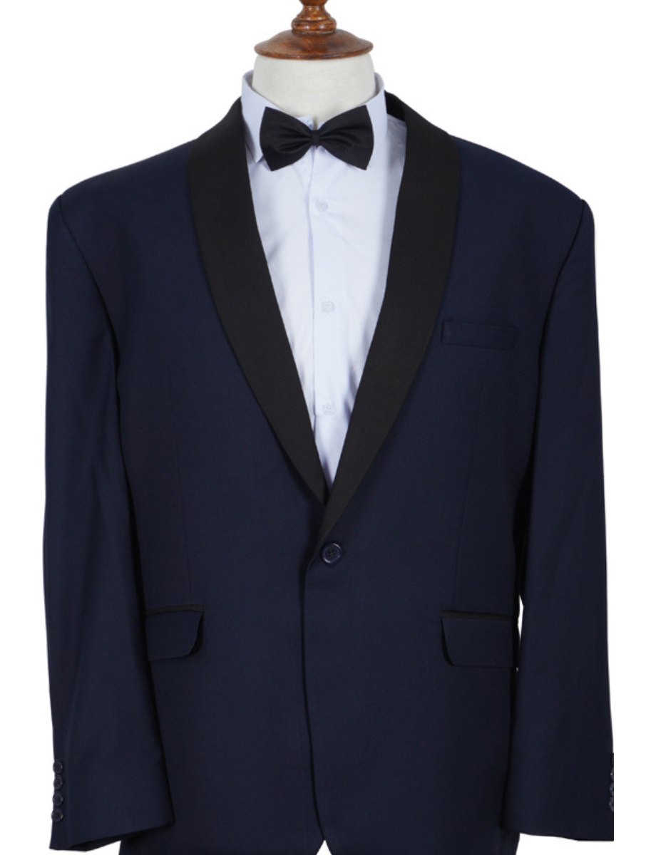 Men’s Midnight Blue Sport Coat – Stylish Formal Blazer Jacket