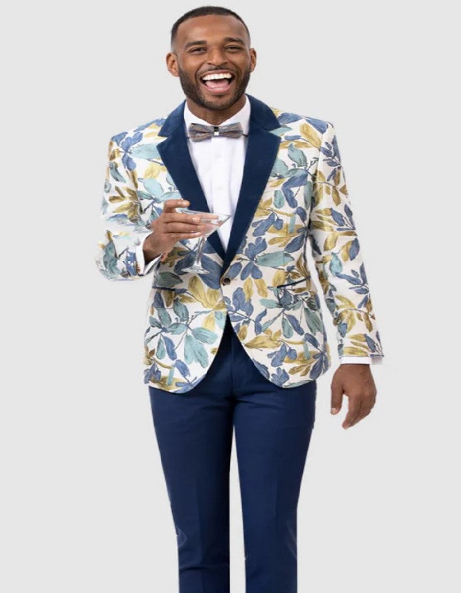 prom suits to match navy blue dress Couple Navy Suit Prom Suits To Go With Navy Prom Dress