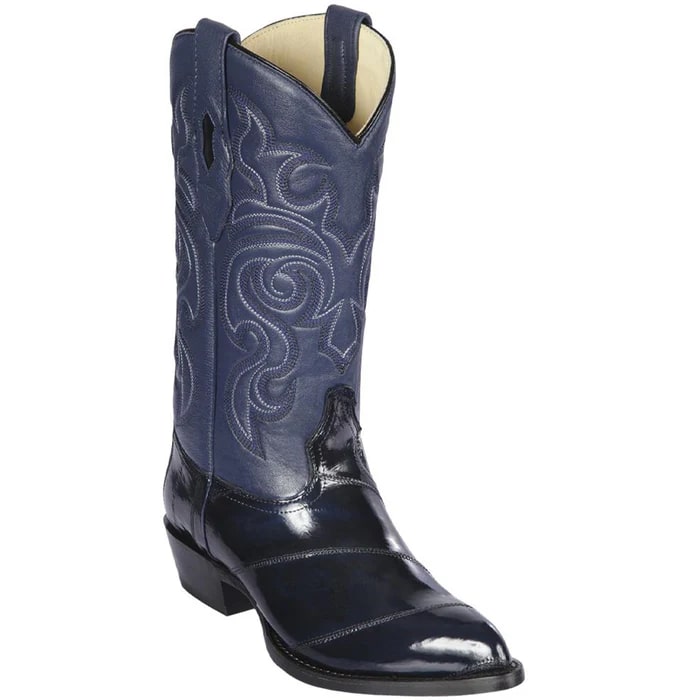 Los Altos Boots - Mens Dress Cowboy Boot - Low Priced Men's Shark Skin Boots Grey European Toe- in Grey