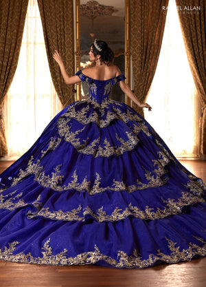 Rachel Allan RQ3151 Off Shoulder Quinceanera Dress