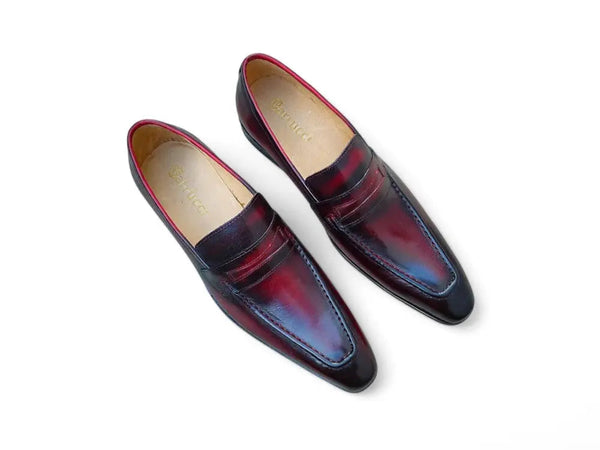 Signature Leather Penny Loafer Slip-on