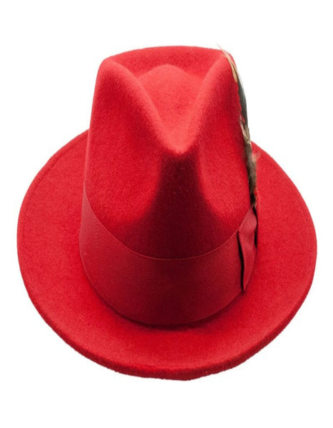Classic Fitted Hat - Red
