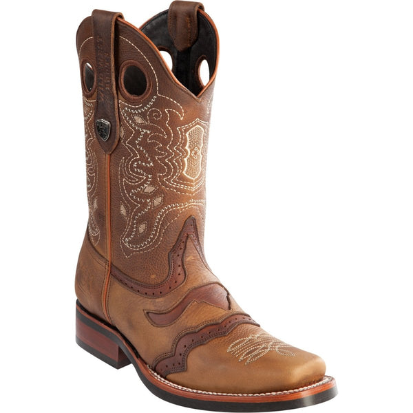 Botas de Cuero Rodeo Corte Laser ROD-02-SC main image 1