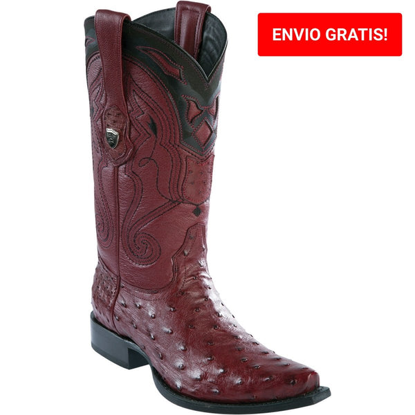 Botas de Avestruz Pata Horma Punta Recortada LAB-94G0505 main image 0