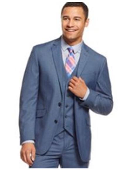 Brand: Caravelli Collezione Suit - Caravelli Suit - Caravelli italy Men's Blue Suit