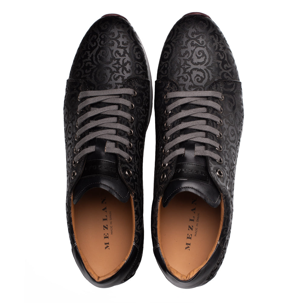 Mezlan Portico Sneakers - Laser-Print Leather - Luxury Style