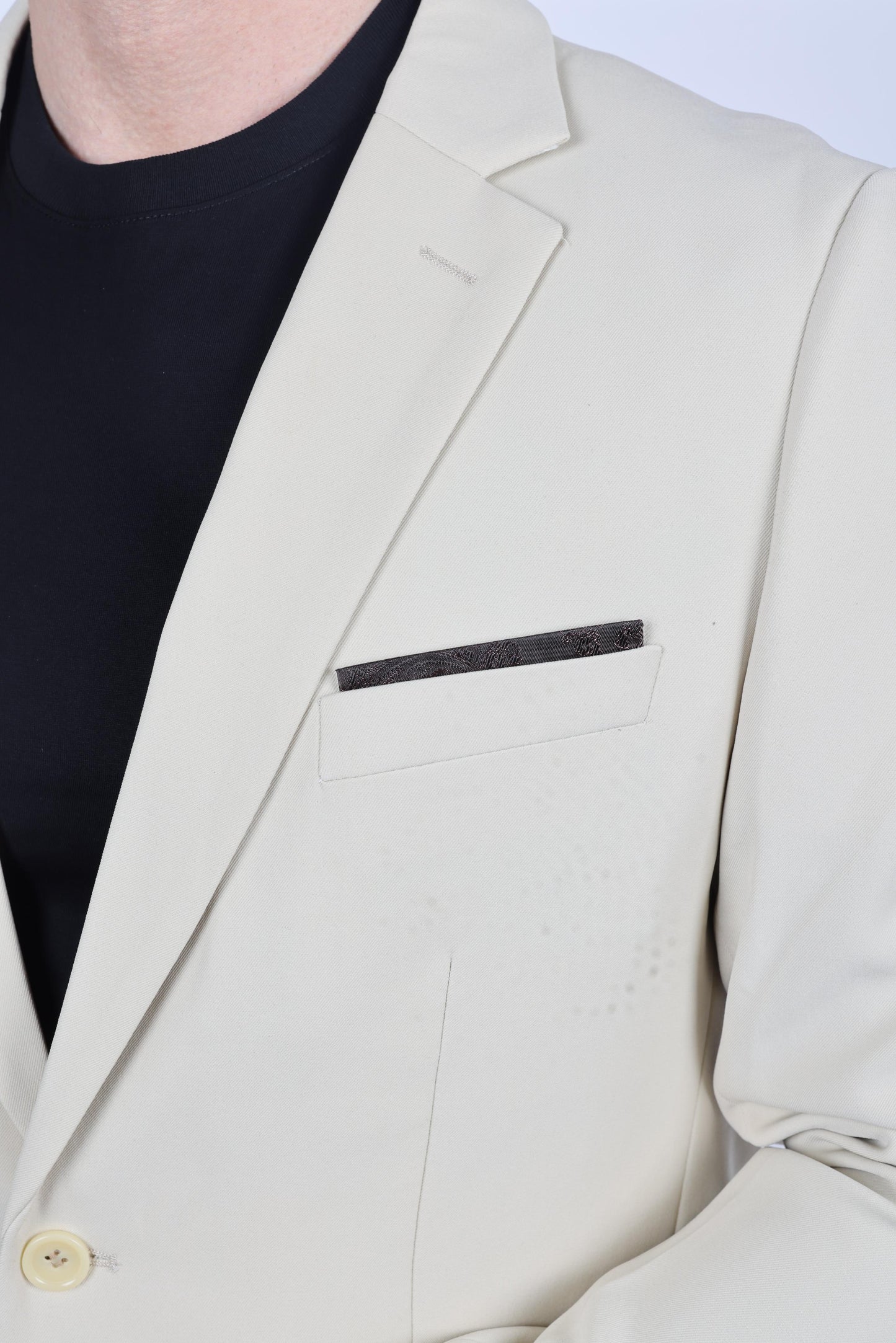 Men’s Beige Date Night Blazer – Tailored Modern Fit Stretch Jacket