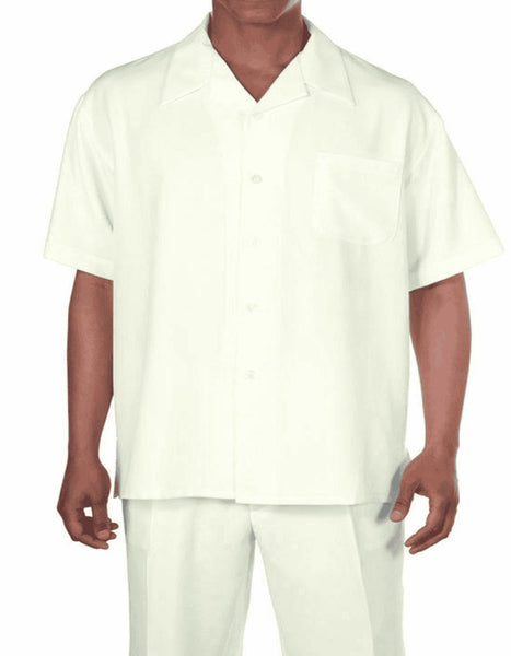 Men's Safari Walking Suit - Leisure Suit White main image 1