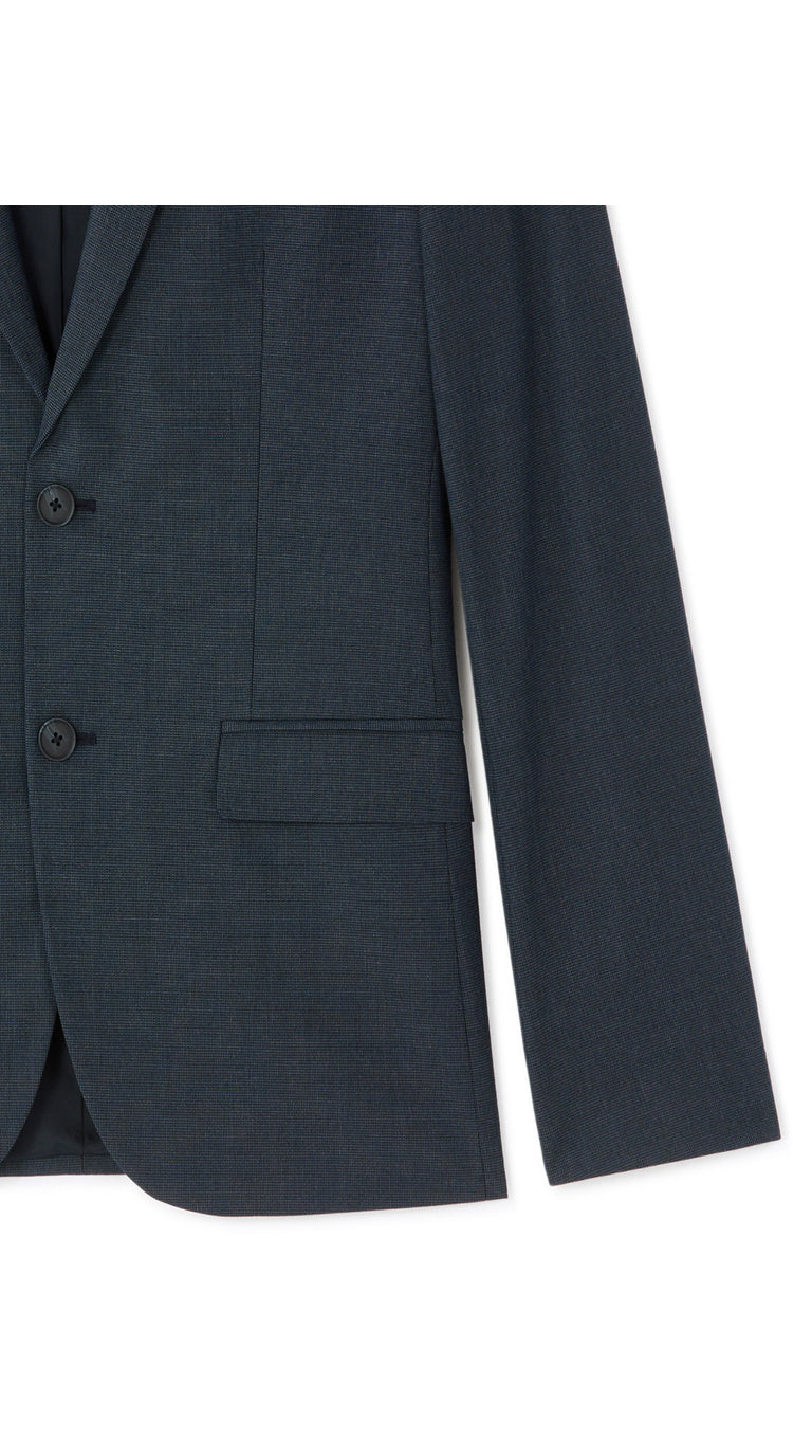 Slim Fit Bi-Stretch Suit Jacket - Navy Fant