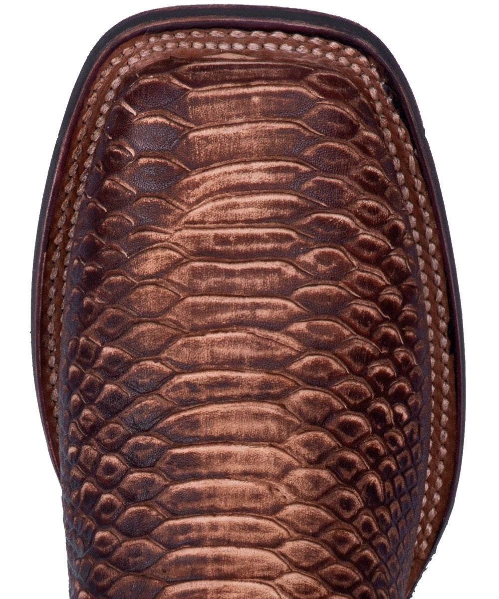 KA FAUX PYTHON PRINT LEATHER