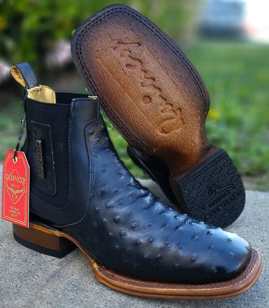 Men's Quincy Square Toe Ankle Boot Q68B6394