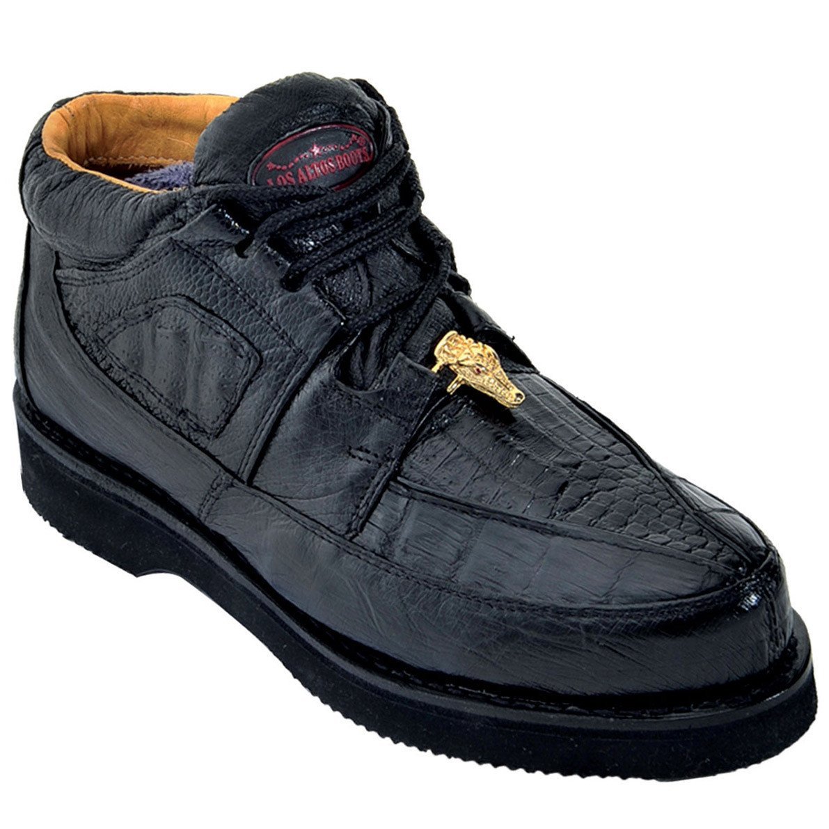 Zapato Caiman y Avestruz Panza LAB-ZA052805
