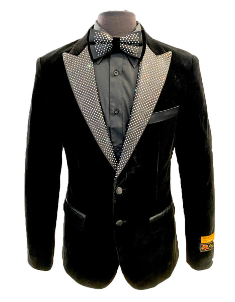 Mens Gold Velvet Style Tuxedo Blazer/Dinner Jacket