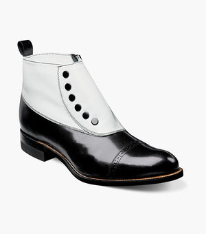 Stacy Adams Madison Spectator Spat Cap Toe Boot by Stacy Adams Shoes