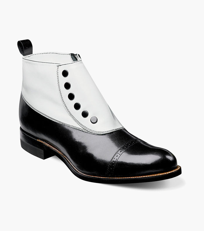 Stacy Adams Madison Spectator Spat Cap Toe Boot by Stacy Adams Shoes