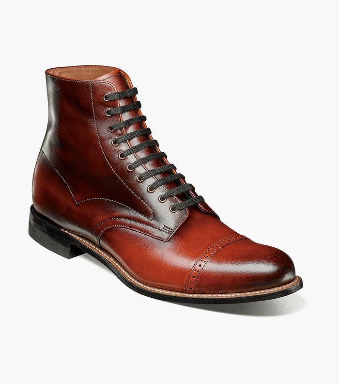 Stacy Adams Madison Cap Toe Lace Up Boot by Stacy Adams Shoes
