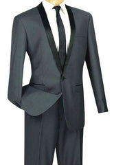 Online Tuxedo Rental -  Different Tuxedo Colors Styles - Classic  1 Button Tuxedo in 8 Colors