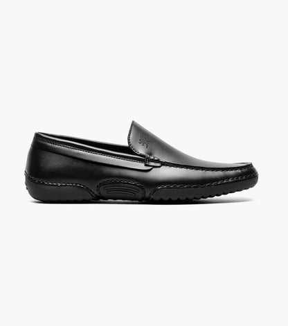 Stacy Adams DEL Moc Toe Slip On Black by Stacy Adams Shoes
