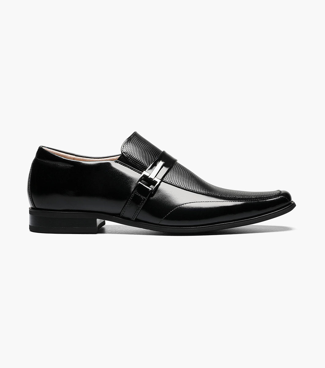 Stacy Adams BEAU Moc Toe Loafer Black by Stacy Adams Shoes